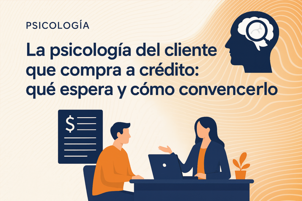 Psicología; ventas, acredito.