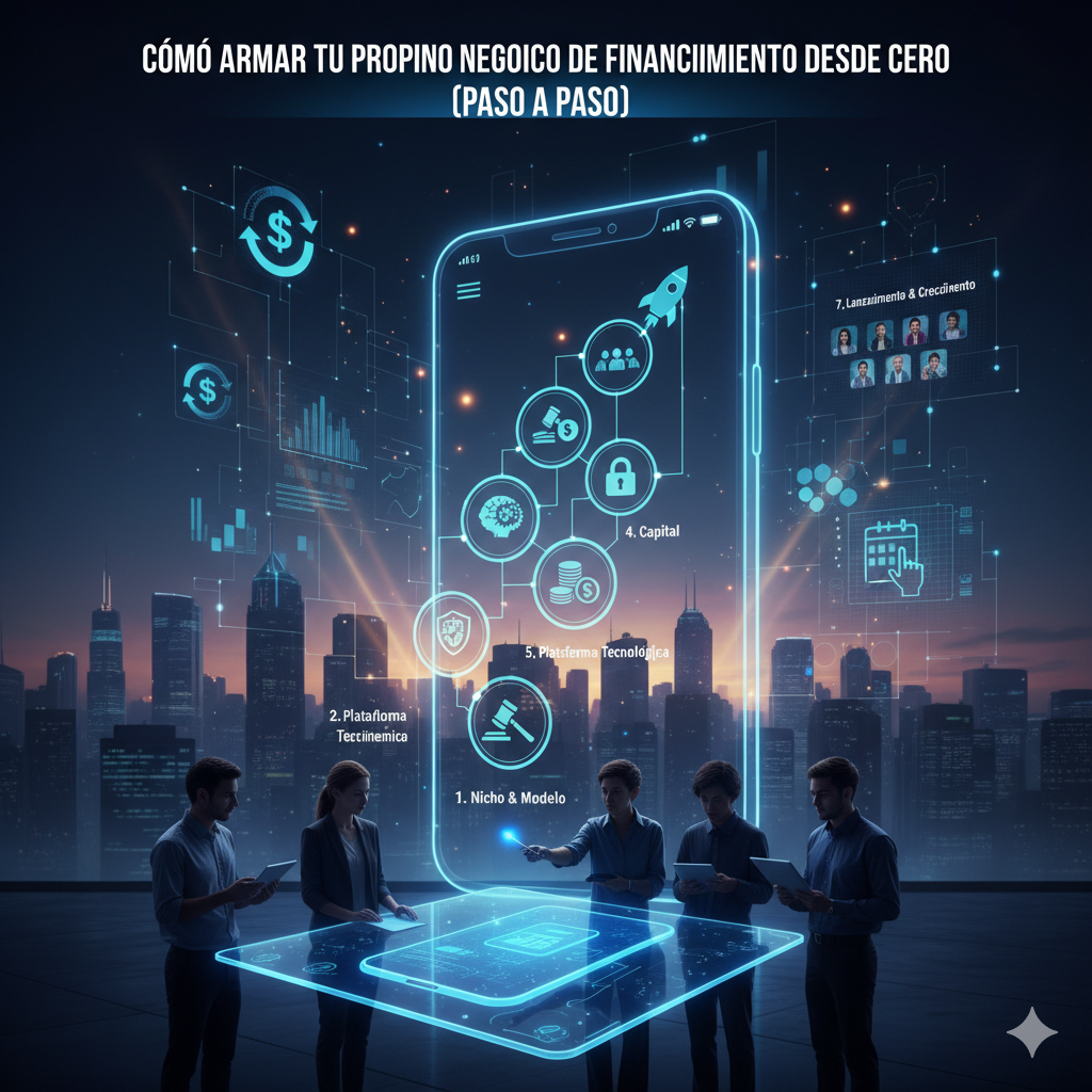 Armar tu Propio Negocio de Financiamiento desde Cero