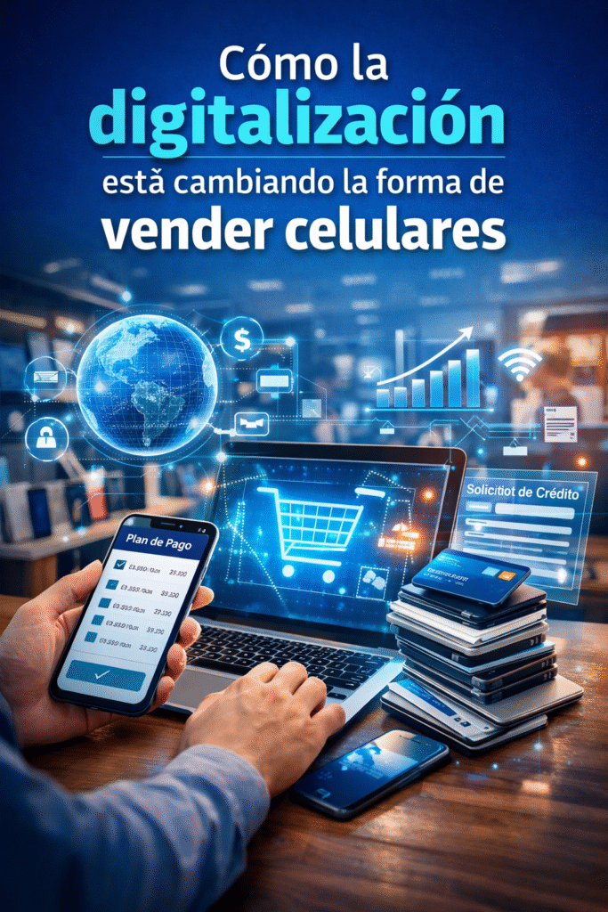 Cómo la digitalización está cambiando la forma de vender celulares